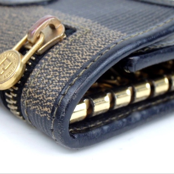 Authentic Fendi Brown and Black Key Holder - Picture 7 of 15